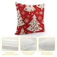 thumbnail image 4 of Nawypu Red Christmas Pillow Covers Holiday Throw Pillows Case Xmas Winter Pillow Case Festival Throw Cushion Cover Decorative Christmas Cushion Covers, 4 of 5