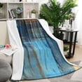 thumbnail image 2 of Modern Abstract Art Throw Blanket Soft & Lightweight Flannel Blanket for Couch Sofa Bedding Home Decor Funny Plush Bed Throw Blanket for Baby Kids Toddler Women Friends 50x60in, 2 of 5