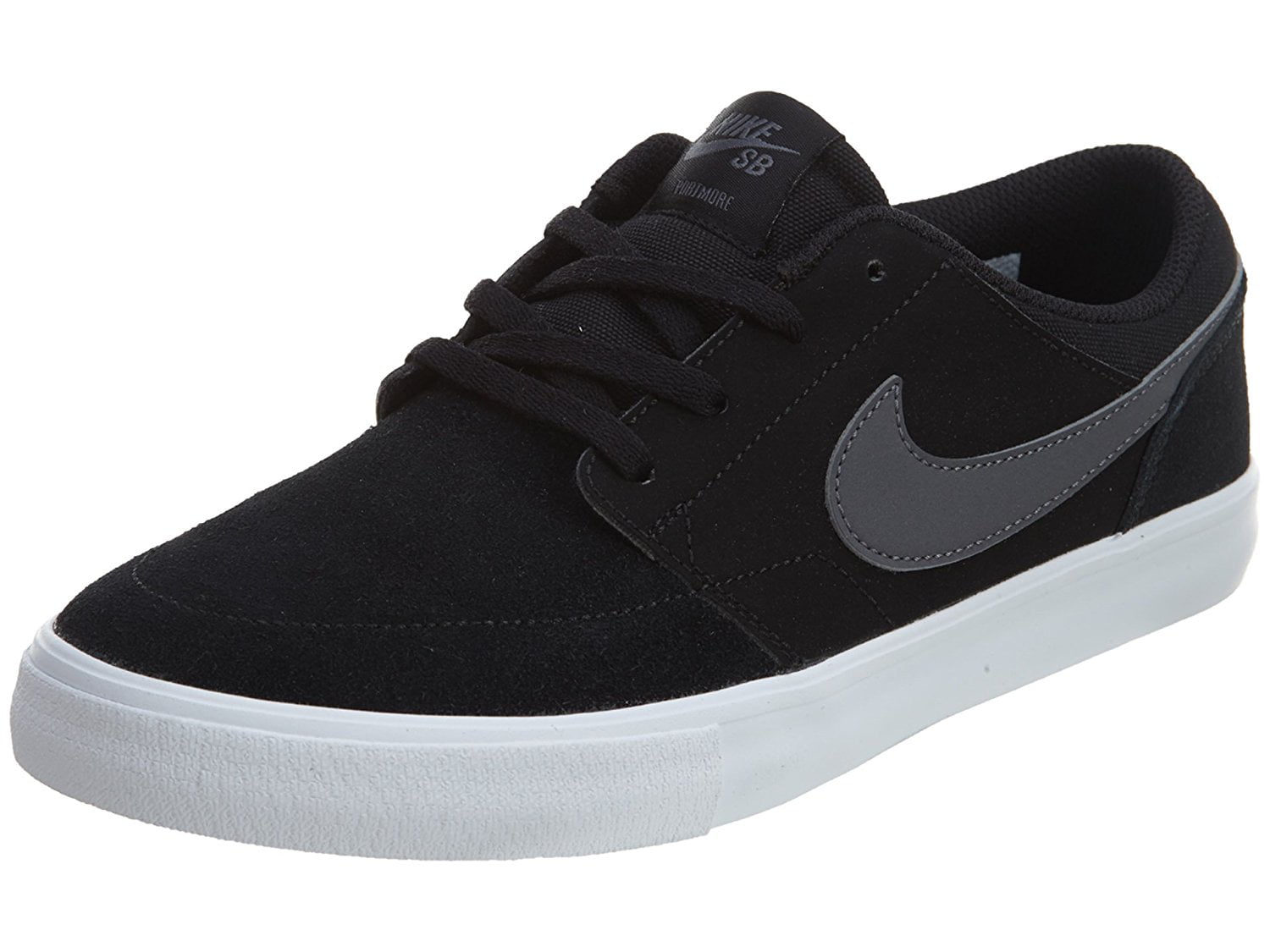 Nike - Nike Men's SB Portmore II Solar Black/Dark/Grey/White Skate Shoe ...