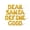 Gold, variant on Letter Balloons - DEAR SANTA DEFINE GOOD 16" Inch Alphabet Letters Foil Mylar Balloon Christmas Party Banner (Gold)