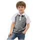 thumbnail image 2 of Blusa y camisa de manga corta con cuello vuelto para niños, camisa informal de manga corta con botones y solapa estampada para niños y niñas, parte superior de poliéster para niños, 2 of 7