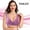 Purple, variant on Bras for Women GaThRRgYP Women's Solid Bra Wire Free Underwear One-Piece Bra Everyday Underwear