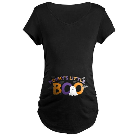 CafePress - Mommy's Little Boo Maternity Dark T Shirt - Maternity Dark T-Shirt