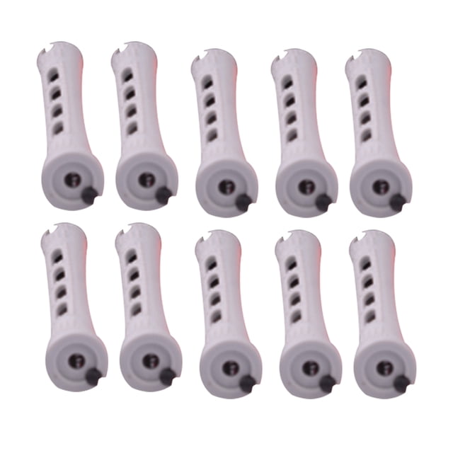 Rizadores de pelo Minnieouse paquete de 48 para peluquería estilo tonto 5 gris 10 piezas