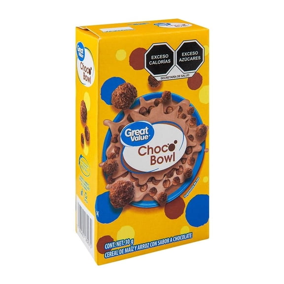 Cereal Great Value Choco Bowl 30 g
