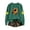 Green 1, variant on Smupbvky Womens Halloween Print Sweatshirts Fall Witch Graphics Tops Long Sleeve Crew Neck Pullover Holiday Casual (XL, Green)