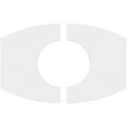 thumbnail image 4 of 18"W x 12"H x 7"ID x 9 3/4"C x 1"P Kailey Architectural Grade PVC Contemporary Ceiling Medallion, Two Piece, 4 of 11