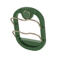 thumbnail image 1 of Soporte de pared para tapas de ollas, estante de almacenamiento para cocina, soporte para tapas de ollas, sin agujeros Verde, 1 of 9