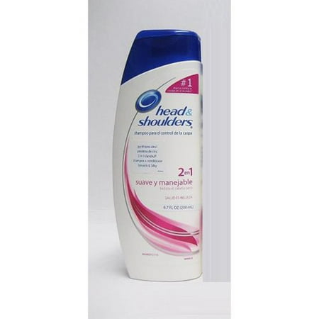 Product Of Head&Shoulders, Smooth & Silky Shampoo , Count 1 - Hair Care Products / Grab Varieties &