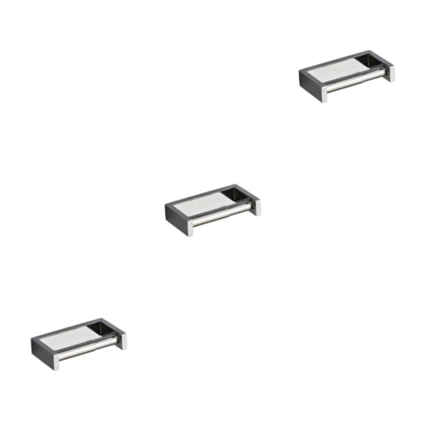 Portarrollos de Baño Naiovety Resistente al Agua Negro