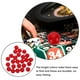 thumbnail image 2 of 25 bolas de lotería de plástico huecas para actividades de mesa, pelotas de ping pong para decoración de fiestas, 40 mm de diámetro, color rojo, 2 of 6