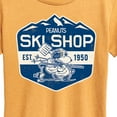 thumbnail image 3 of Peanuts - Ski Shop - Women's Short Sleeve Graphic T-Shirt, 3 of 7