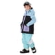 thumbnail image 4 of Conjunto de dos piezas de poliéster para niña, con capucha, manga larga, pantalones y parte superior, grueso, impermeable, resistente al viento y cálido, para invierno., 4 of 5