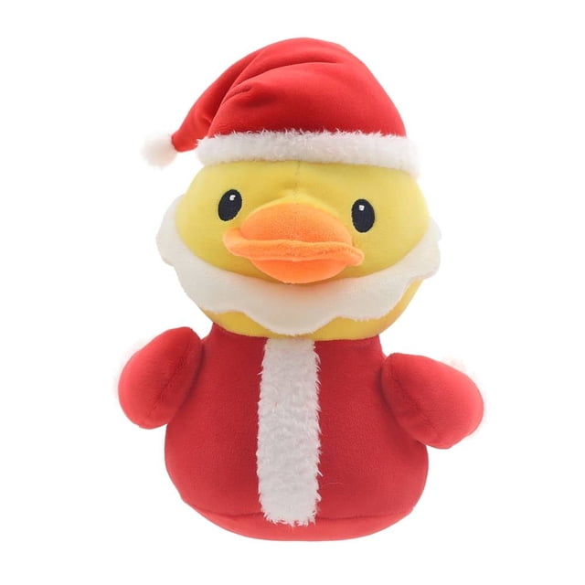 Peluche Way to Celebrate Diseño de Pato con Traje de Santa