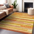 thumbnail image 3 of Dalyn Rugs Premium Machine Washable Mayfield AMF766 Orange 5' x 7'6" Rug, 3 of 7