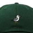 thumbnail image 2 of Dalix Seagull Embroidered Cap Cotton Baseball Hat Bird Womens in Dark Green, 2 of 5