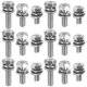thumbnail image 1 of 18pcs Stainless Steel Nuts and Bolt Motorcycle Battery Terminal Bolt Nut Kits, 1 of 3
