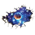 thumbnail image 3 of Pegatinas de pared 3D autoadhesivas decorativas y extraíbles del universo galáctico. Estilo A, 3 of 9