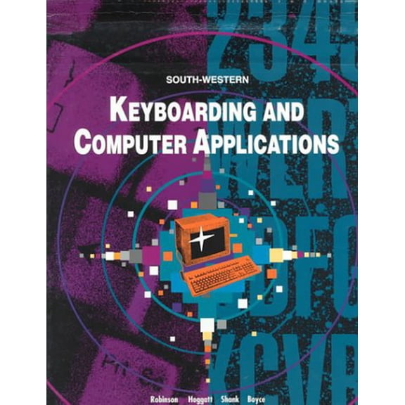 Pre-Owned Keyboarding and Computer Applications: Includes Commands and Directions for Wordperfect 5.1 MS-Dos, Microsoft Works 2.0 and 3.0 MS-Dos, Microsoft, 9780538621939, 0538621931, Hardcover,