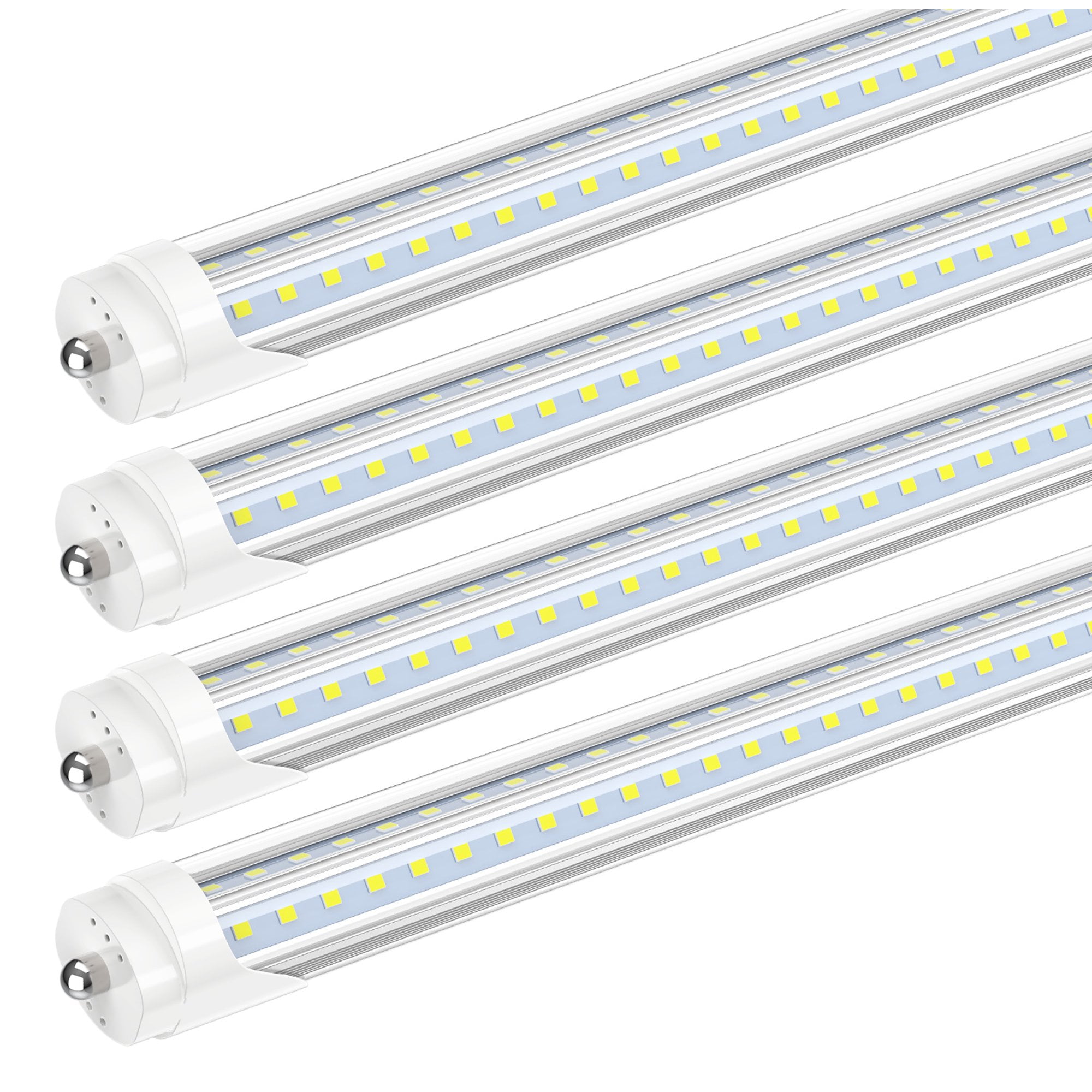 Details about   10Pack Lot 8FT FA8 T8 LED Bulb Light Fluorescent 6500K LED Single Pin Shop Light 