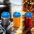 thumbnail image 5 of Plastic Can Covers (Pack of 12) Reusable Drink Can Toppers for 12 oz Standard Cans, Leak-Proof Lid Protectors for Soda, Beer & More, 5 of 6