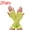 Fluorescence Yellow, variant on Women's Elbow Length Fingerless Fishnet Thumbhole Gloves 2 Pairs Green