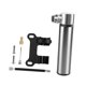 thumbnail image 4 of Minibomba para bicicleta de 120 PSI, bomba para neumáticos CNC de alta presión, fácil bombeo, inflado rápido, cilindro telescópico, compacta, para Titanio y soporte, 4 of 8
