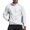 White, variant on Men's Cycling Windbreaker Jacket – Lightweight Water Resistant Bike Jacket with Reflective Stripe – Breathable Long Sleeve Outdoor Sportswear – Sizes S-XXXL