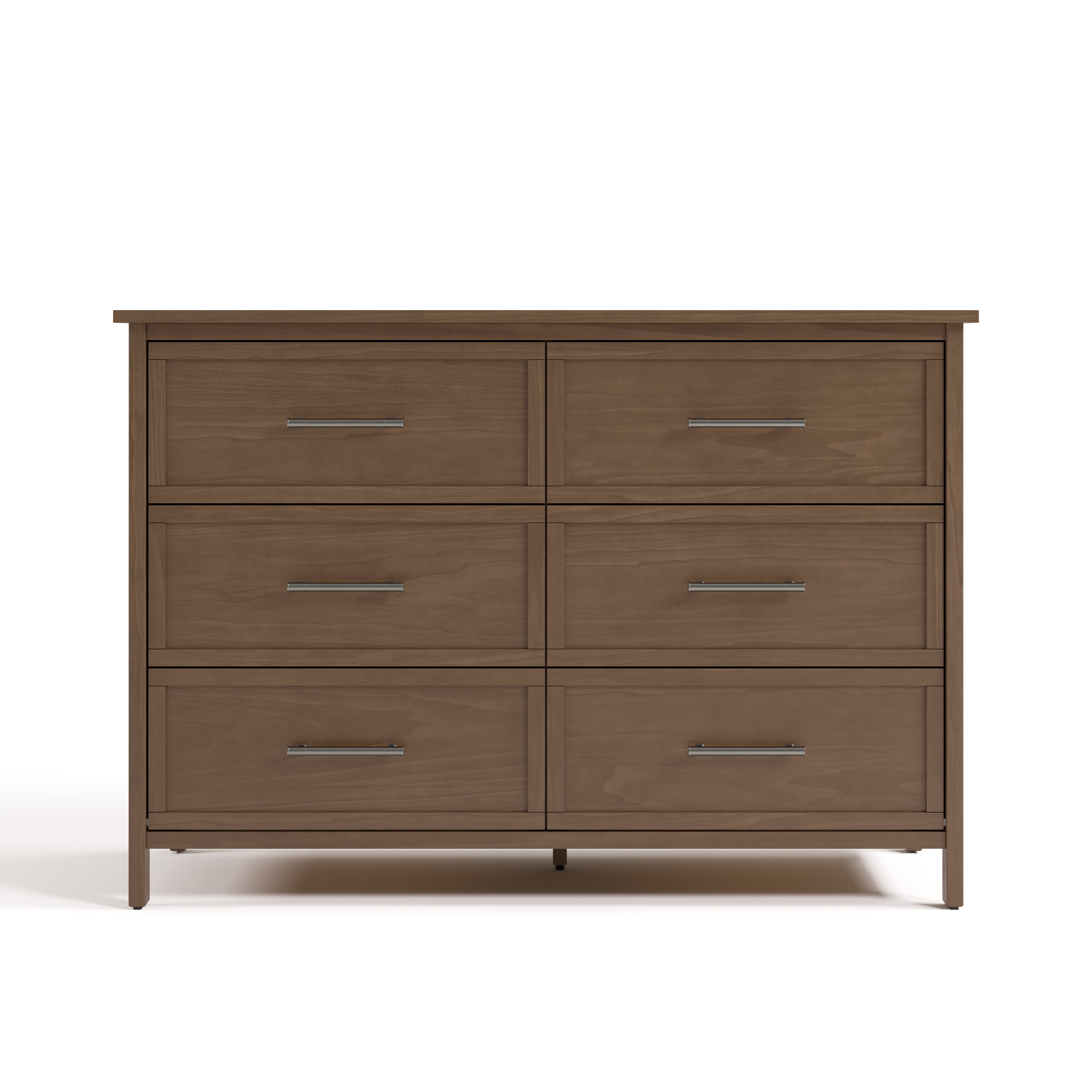 Graco Classic 6 Drawer Nursery Dresser, Hazelnut