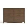 thumbnail image 4 of Graco Classic 6 Drawer Nursery Dresser, Hazelnut, 4 of 13