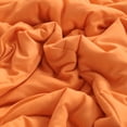 thumbnail image 5 of Ntbay Twin Size Down Alternative Comforter Duvet Insert, All Season Reversible Quilted Bedding with Corner Tabs, Breathable, 68x90 inches, Orange, 5 of 8