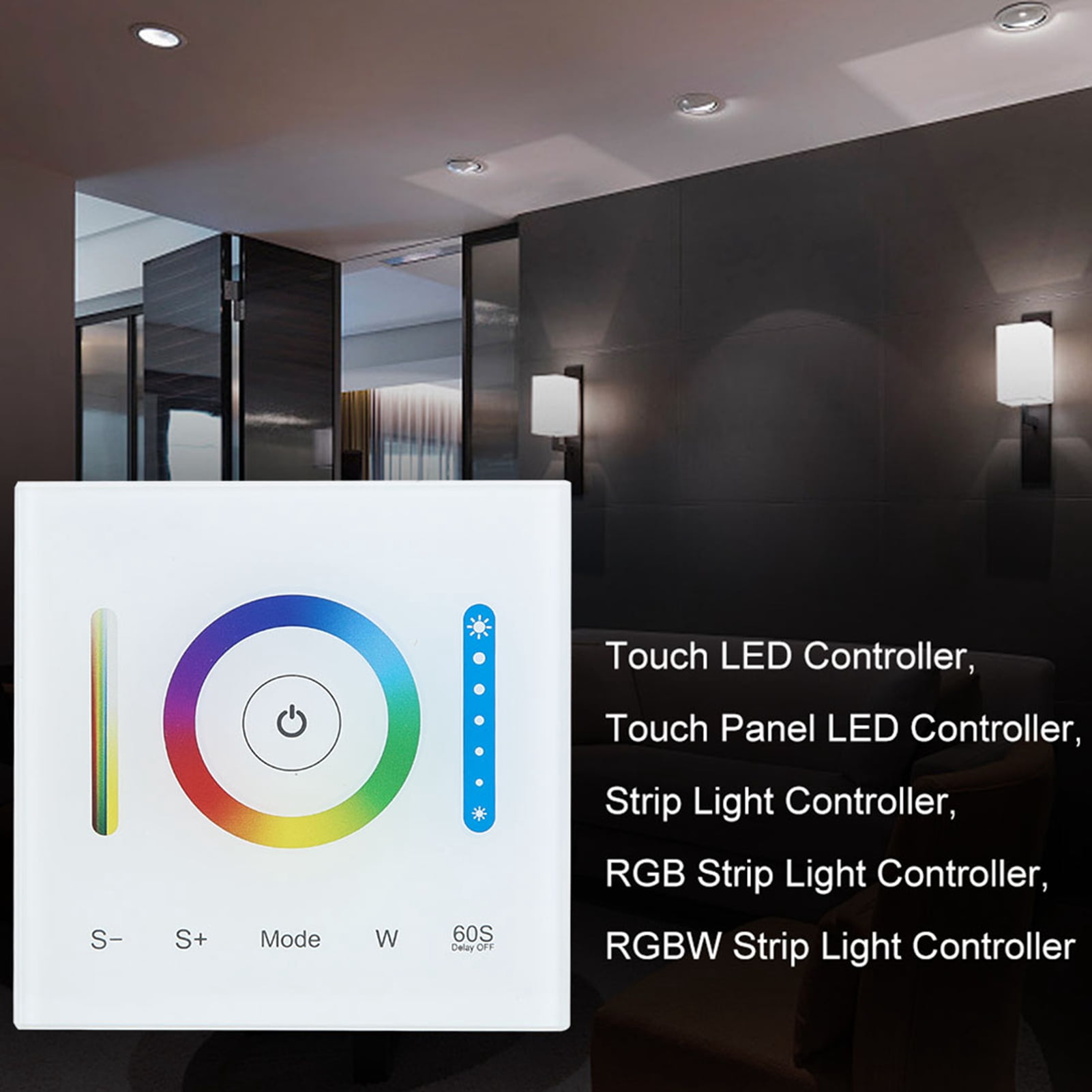 Color Changing Strip, LED Strip Lights LED Lights With Remote RGB Color Changing  For Room Bedroom TV, Party
