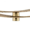 thumbnail image 6 of P350280-205 Progress Lighting Allegheny - 4 Light Flush Mount-12.12 Inches Tall and 24 Inches Wide-Soft Gold Finish, 6 of 10