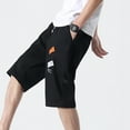thumbnail image 3 of Giftesty Men Pants Clearance,Men's Classic Twill Relaxed Fit Casual Wear Pocket Shorts Pants, 3 of 7