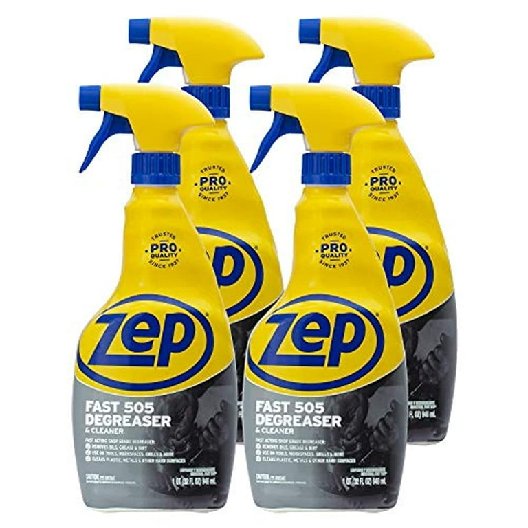 Zep Fast 505 Cleaner & Degreaser 32 Ounces Zu50532 (Case of 4)