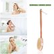 thumbnail image 2 of Cepillo de baño extraíble de cerdas naturales Cepillo de piel de masaje de madera con mango largo Sywqhk Cuidado Belleza, 2 of 7