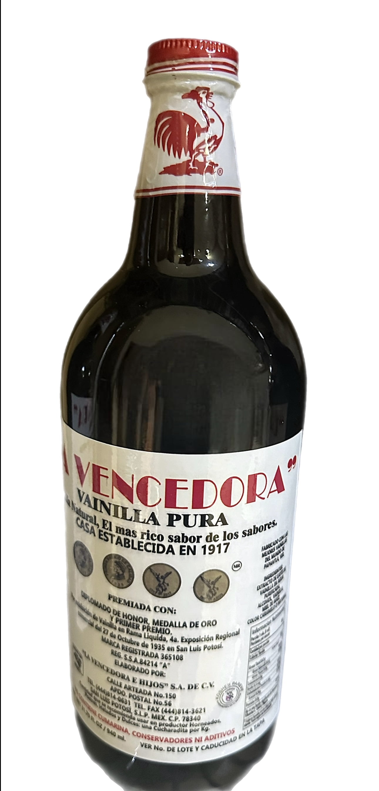 La Vencedora Mexican Vanilla (31.79 oz) Pack of 4