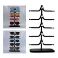 thumbnail image 5 of Five-Layer Sunglasses Display Rack Eyeglass Glasses Stand Holder with Good Portability, can Hold 5 Pairs of Glasses -, 5 of 8