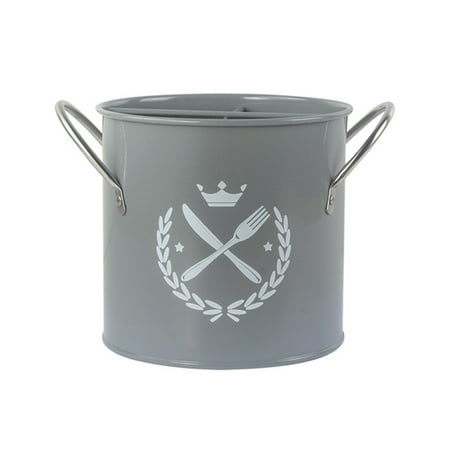 

kiskick Practical Individual Grid Storage Bucket: Shockproof Metal Storage Holder - Versatile for Home Organization