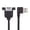 Right bend, variant on 30cm USB3.0 Male to Female Extension Wire, 5Gbps Data Transmission Cord Adapter Line for USB Drive Fan LED Light