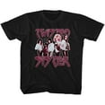 thumbnail image 1 of T-Shirt Jeunesse Twisted Sister Pretty In Pink Black, 1 of 2