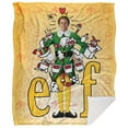 thumbnail image 2 of Elf Buddy Doodles Silky Touch Sherpa Back Super Soft Throw Blanket, 2 of 5