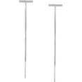 thumbnail image 5 of LeCalla 925 Sterling Silver Light-Weight Hypoallergenic T-Bar Box Chain Threader Dangle Earrings for Women and Teen 80MM, 5 of 9