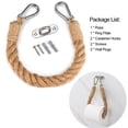 thumbnail image 3 of Vintage Rope Toilet Paper Holder Loo Roll Holder Hand Towel Holder Toilet Roll Holder for Toilet Bathroom Decoration Industrial Rope, 3 of 10