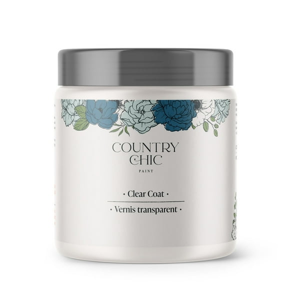 Country Chic Paint Clear Coat Satin Sheen Sealant Paint, 16 fl oz