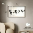 thumbnail image 5 of Bovine II Shadowbox Print Farm Animals Art by Art Remedy, Blonde Frame, 36 x 24, 5 of 7