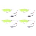 thumbnail image 4 of Wobbler Spinnerbait, 4pcs Pêche Rotation Paillettes Pêche Paillettes Leurres Performance Solide, 4 of 8