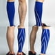thumbnail image 4 of Naiovety 1x calcetines de compresión graduados para hombres y mujeres, mangas para piernas para correr, ciclismo, baloncesto Uniforme atlético Azul SG, 4 of 6