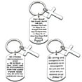 thumbnail image 6 of Todaioua Encouragement Keychain Inspirational Gift for Kids Students Parents Graduation Birthday Anniversary Motivational Souvenir Durable Stainless Steel B, 6 of 6