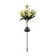 thumbnail image 2 of Lámpara Solar de Jardín con Forma de Flor de Lirio, Ideal para Decorar Exteriores, Patios y Jardines. Luz Ambiental Led Artificial de 7 Cabezas., 2 of 7